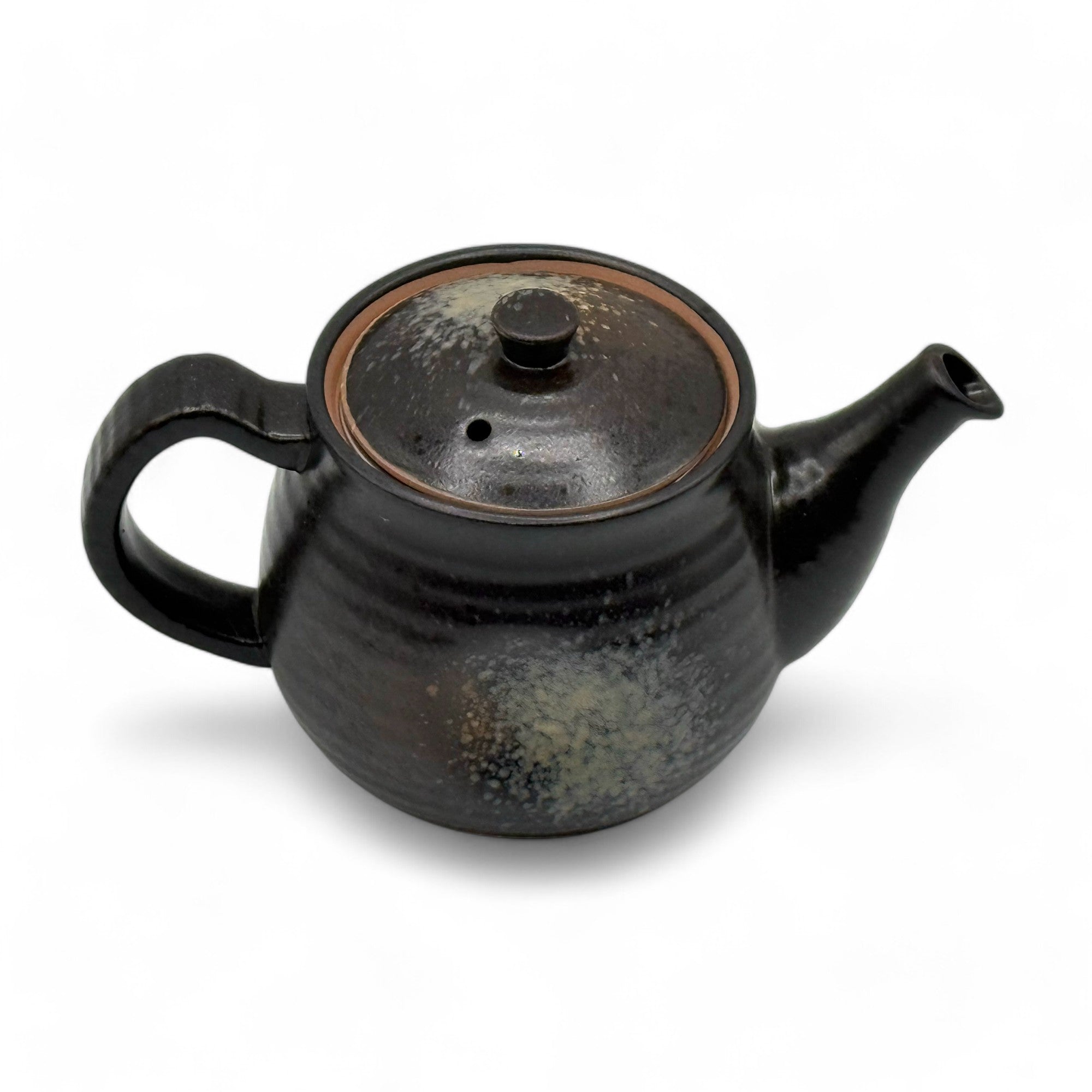 Bizen Fu Black Tokoname-yaki Kyusu - Japanese Teapot