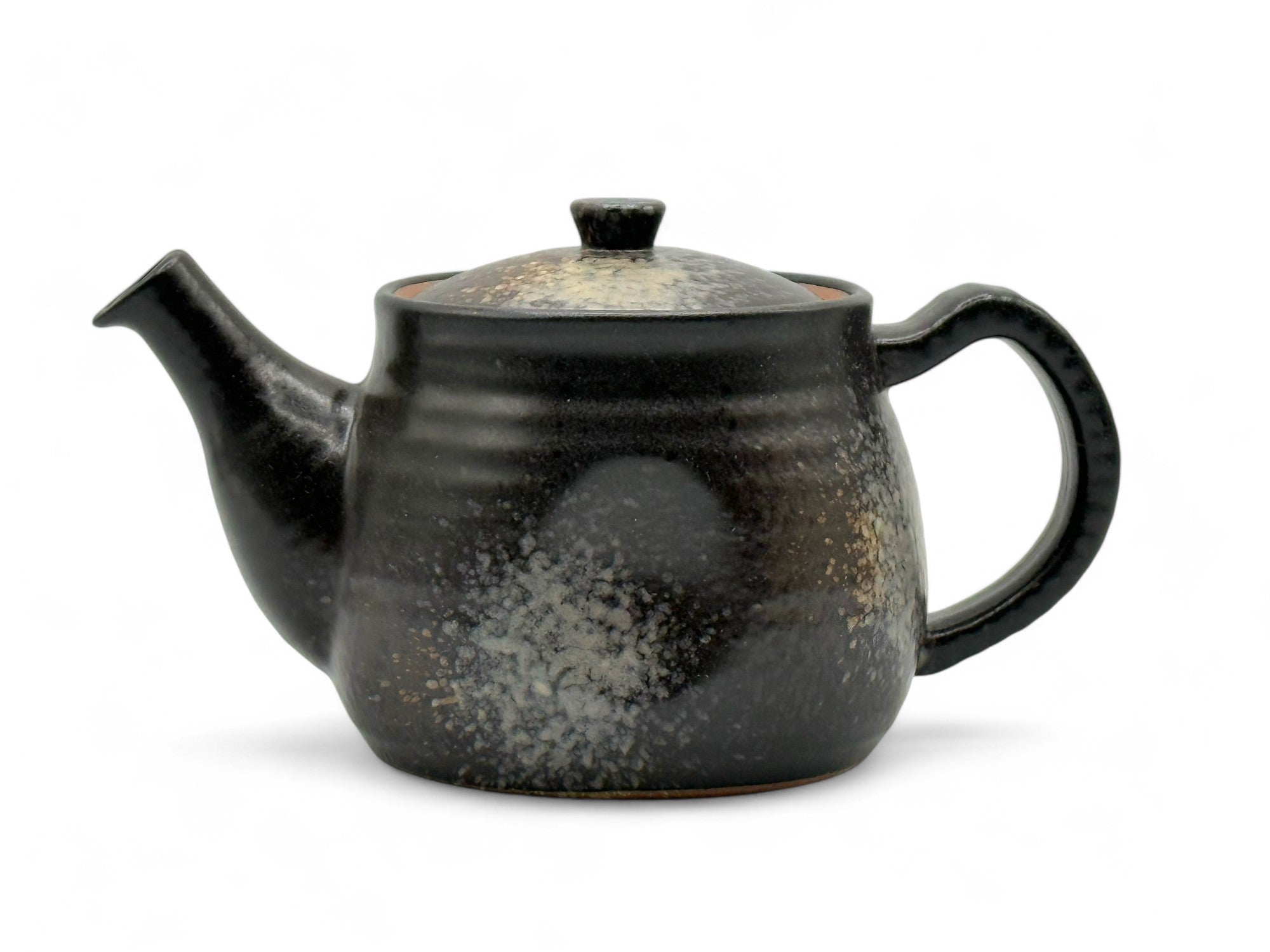 Bizen Fu Black Tokoname-yaki Kyusu - Japanese Teapot