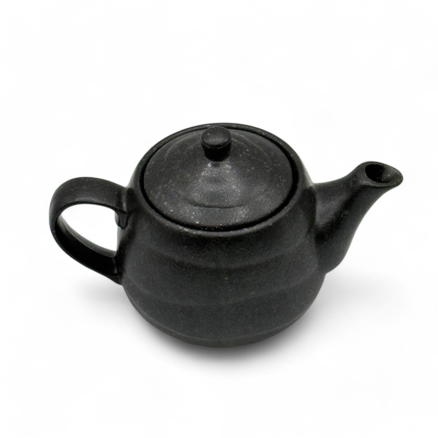 Kuro Kessho Black Tokoname-yaki Kyusu - Japanese Teapot