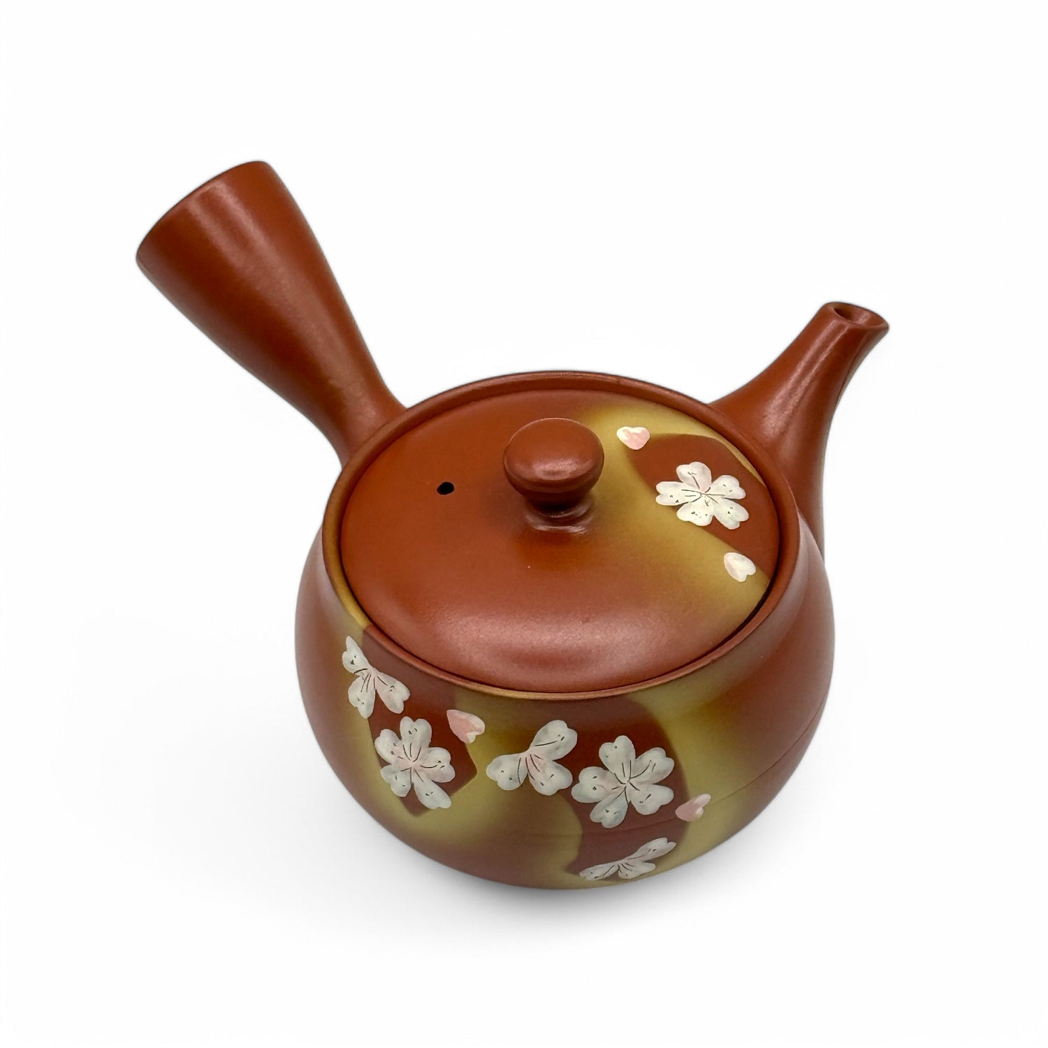 Fusensaku Sakura no Hana Tokoname-yaki Kyusu - Japanese Teapot