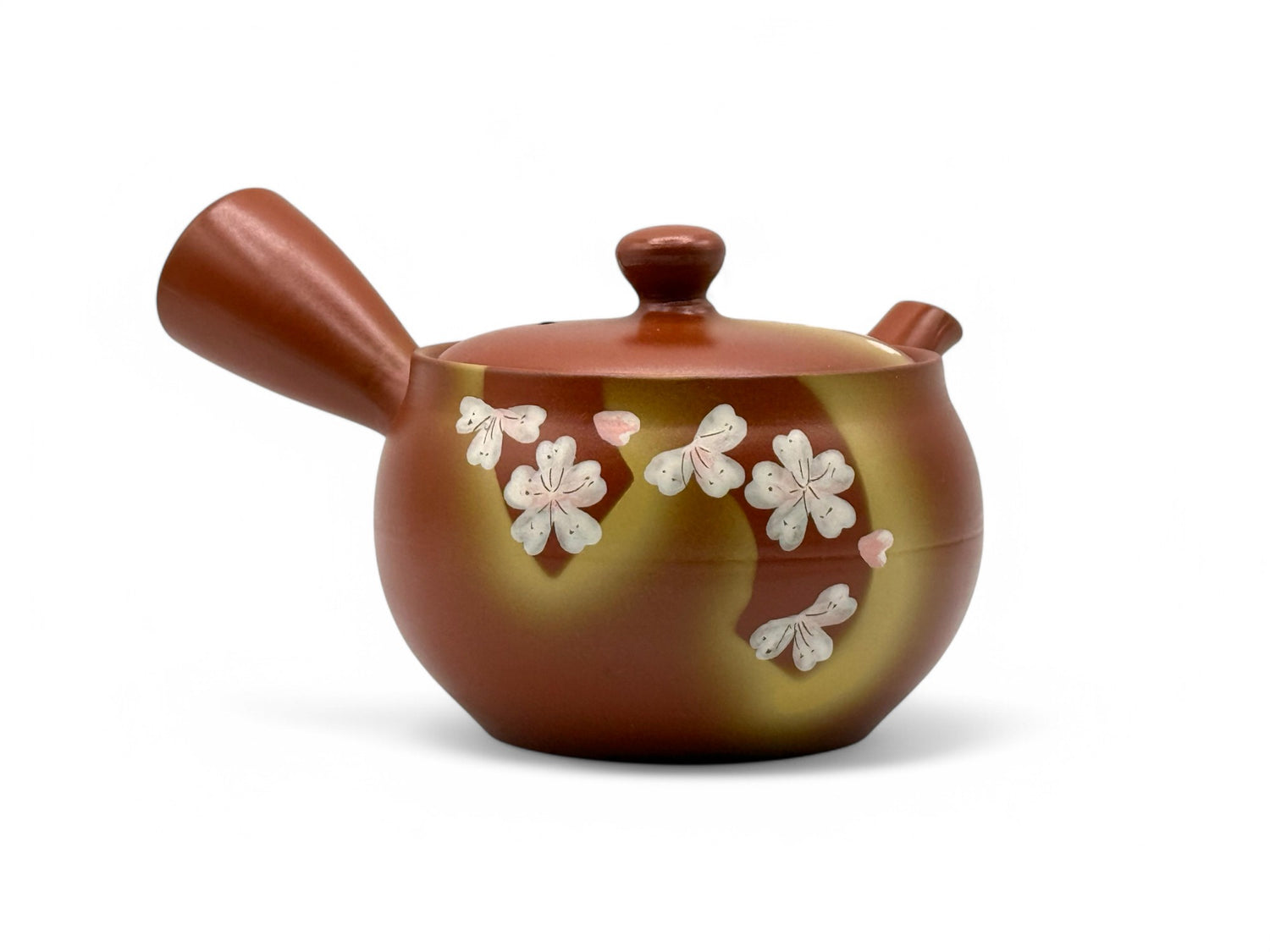 Fusensaku Sakura no Hana Tokoname-yaki Kyusu - Japanese Teapot