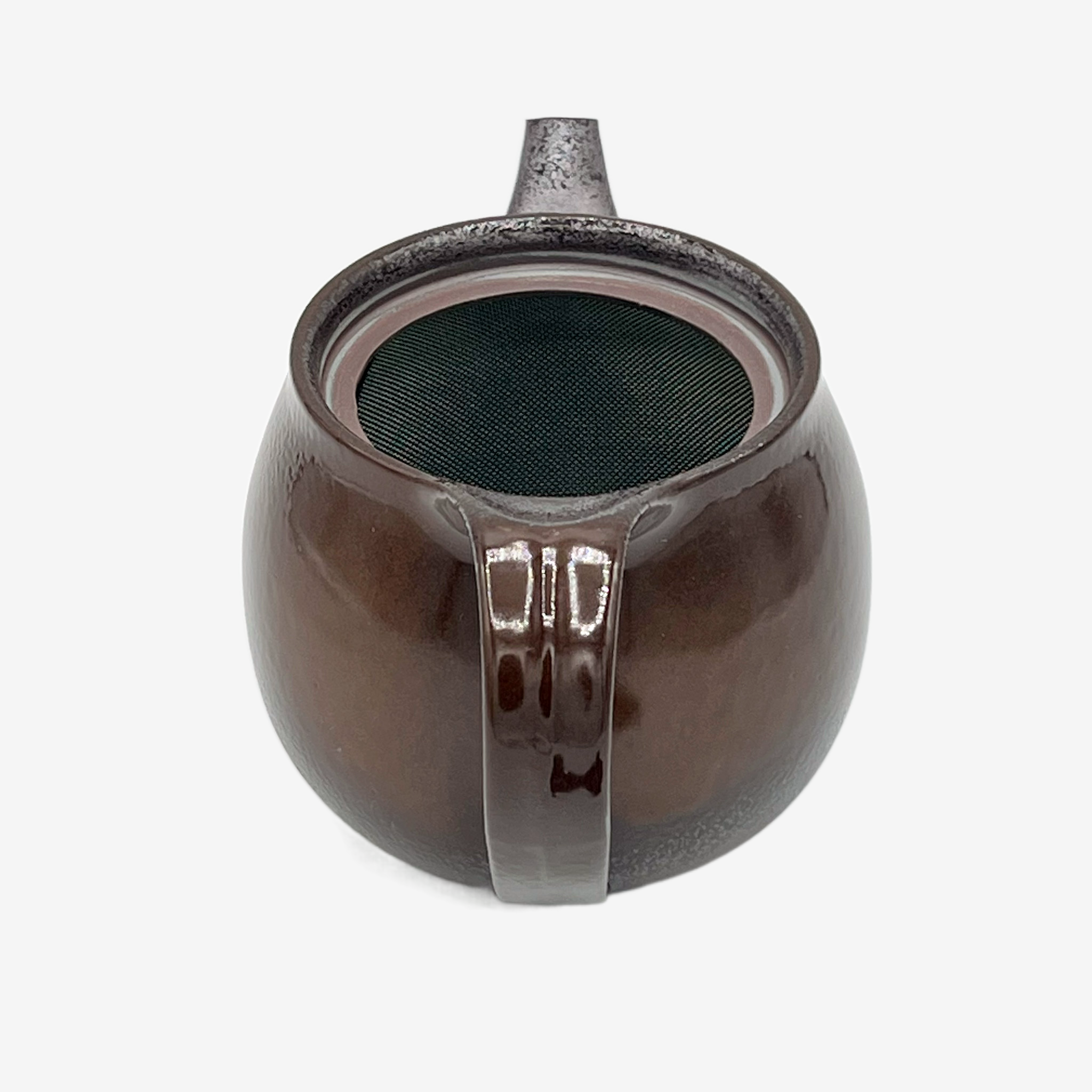 Toffee Brown Kyusu - Japanese Teapot