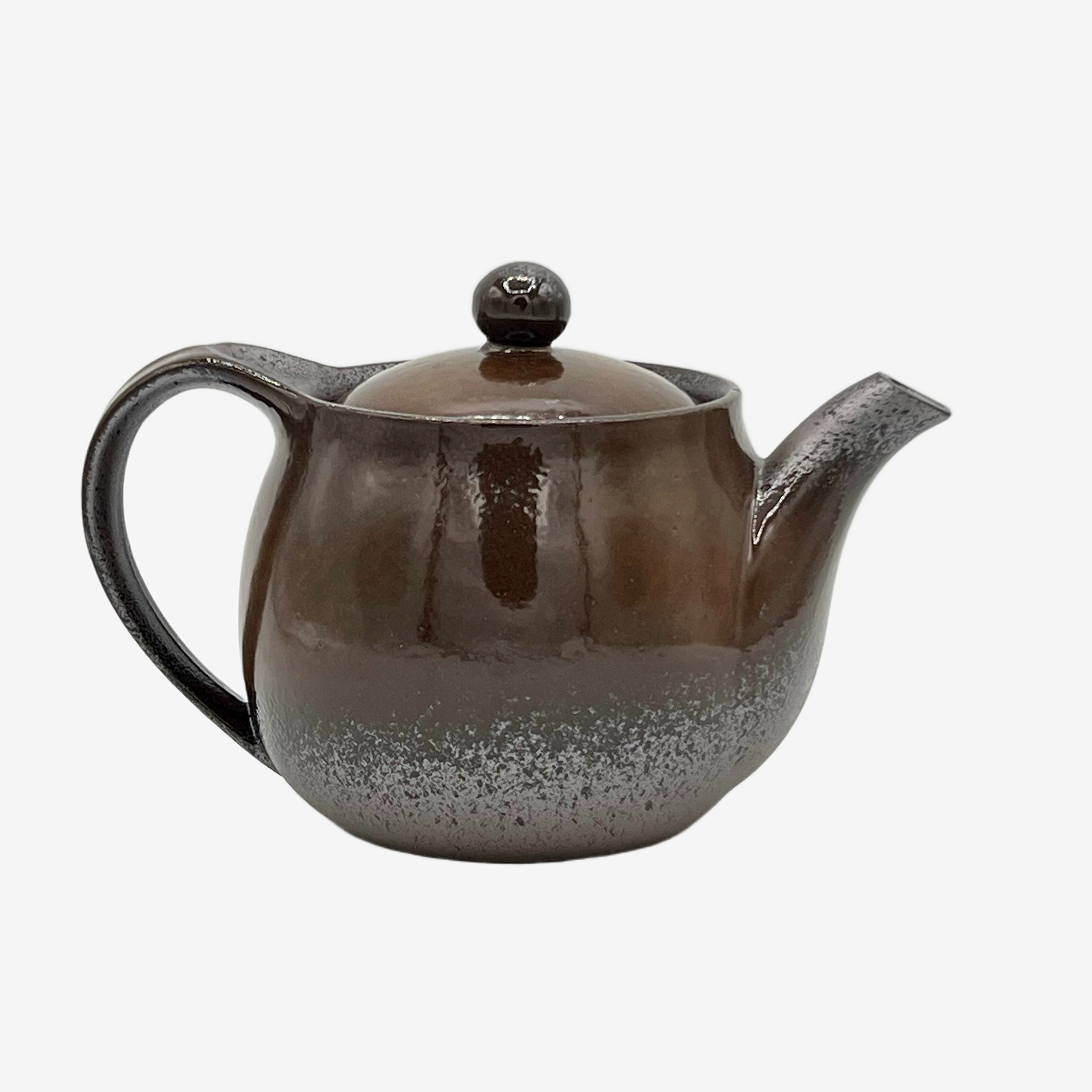 Toffee Brown Kyusu - Japanese Teapot