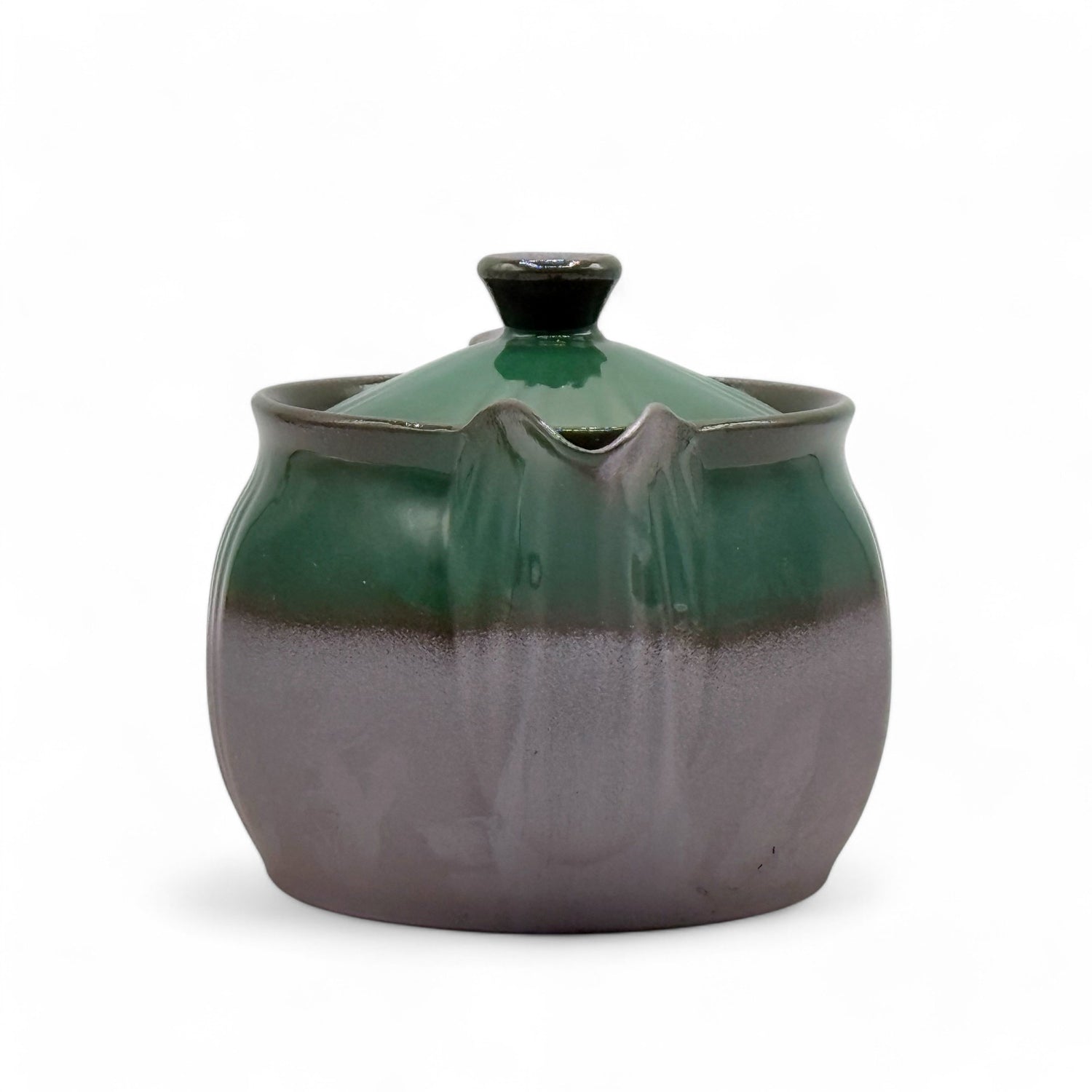 Hisui Green Banko-yaki Kyusu - Japanese Teapot