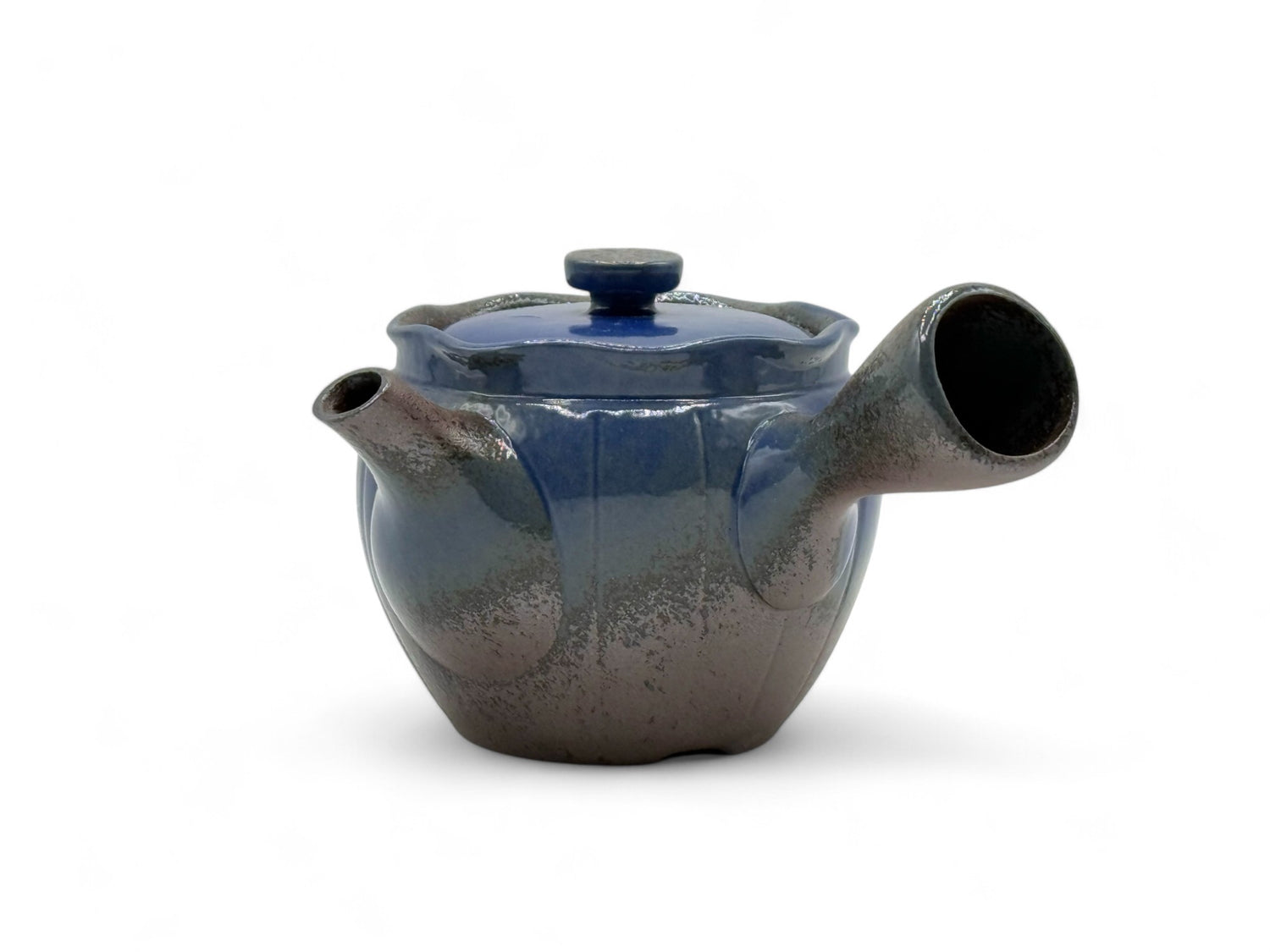 Maruyoshi Toki Blue Banko-yaki Kyusu - Japanese Teapot