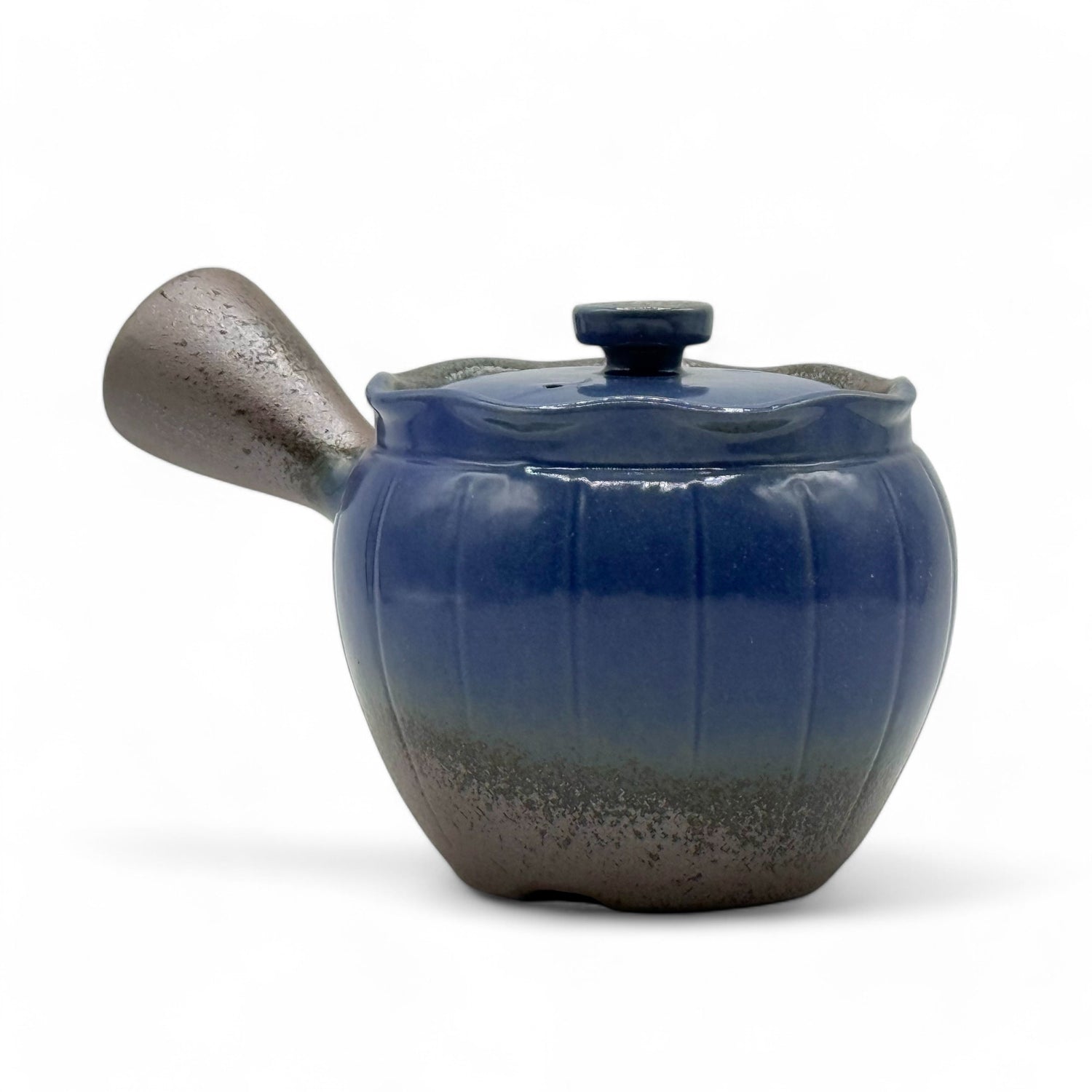 Maruyoshi Toki Blue Banko-yaki Kyusu - Japanese Teapot