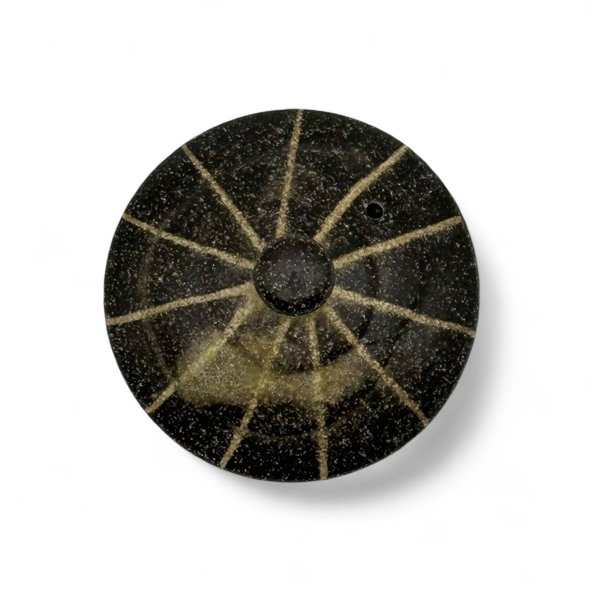 Iga Ash Brown Tea Lid (Replacement) - Japanese Tea Lid