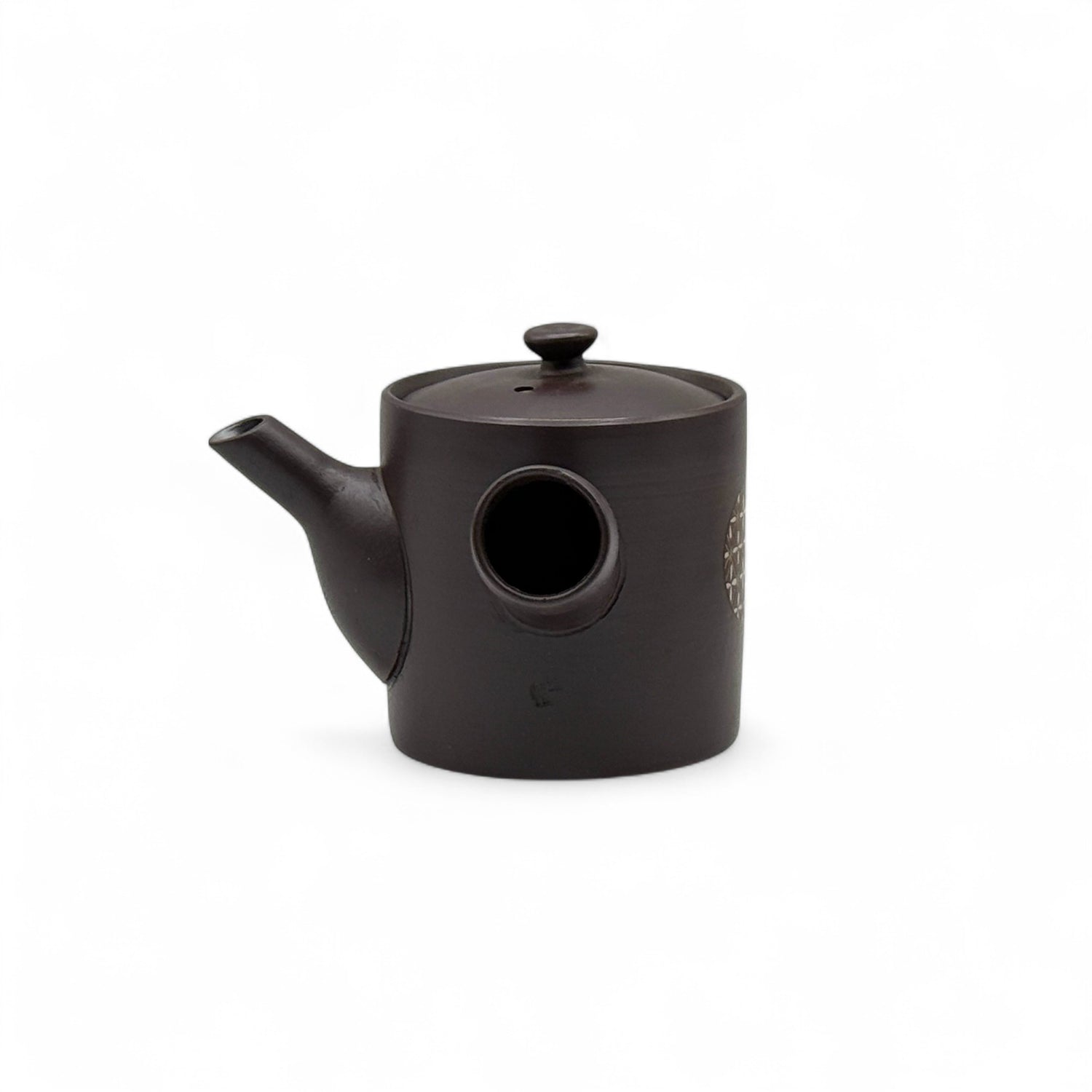 Kiritate Yuzen Banko-yaki Mini Kyusu - Japanese Mini Teapot