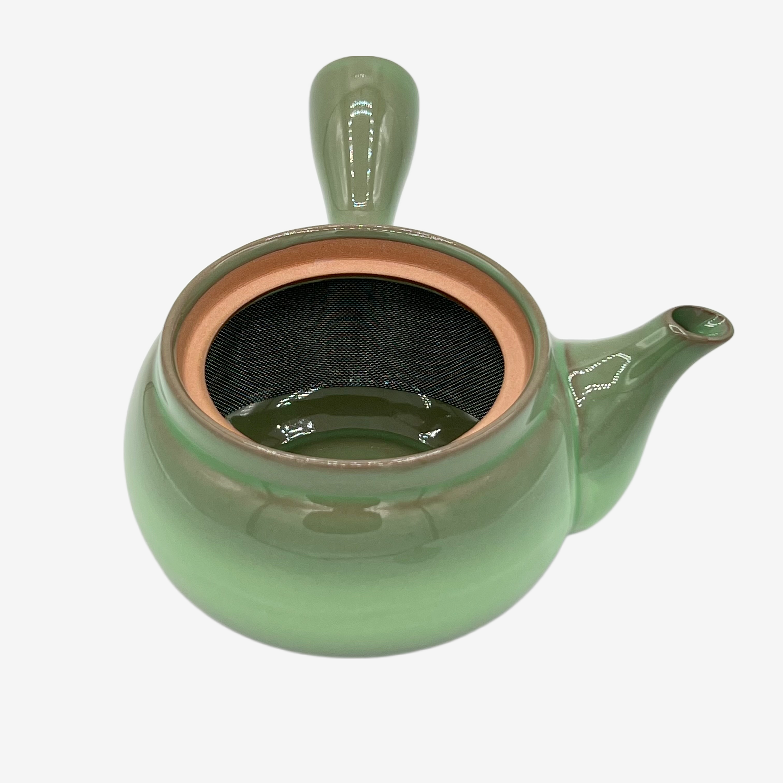 Ryokusuien Green Kyusu - Japanese Teapot Teaware Inoue Tea