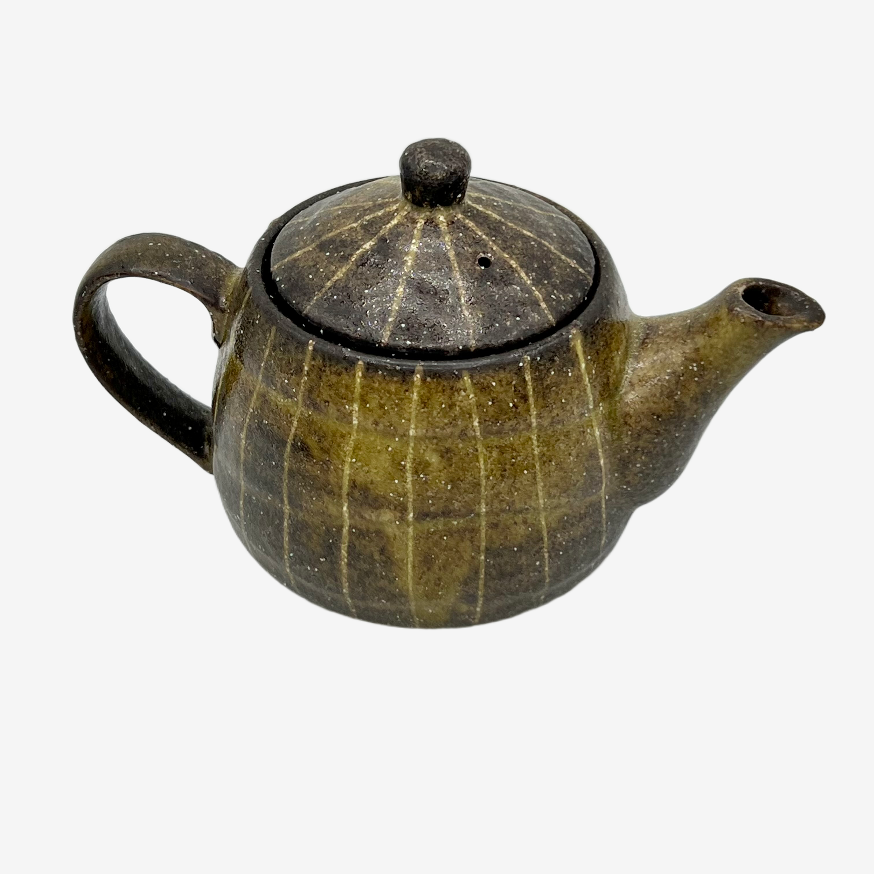 Iga Tokusa Brown Kyusu - Japanese Teapot Teaware Inoue Tea