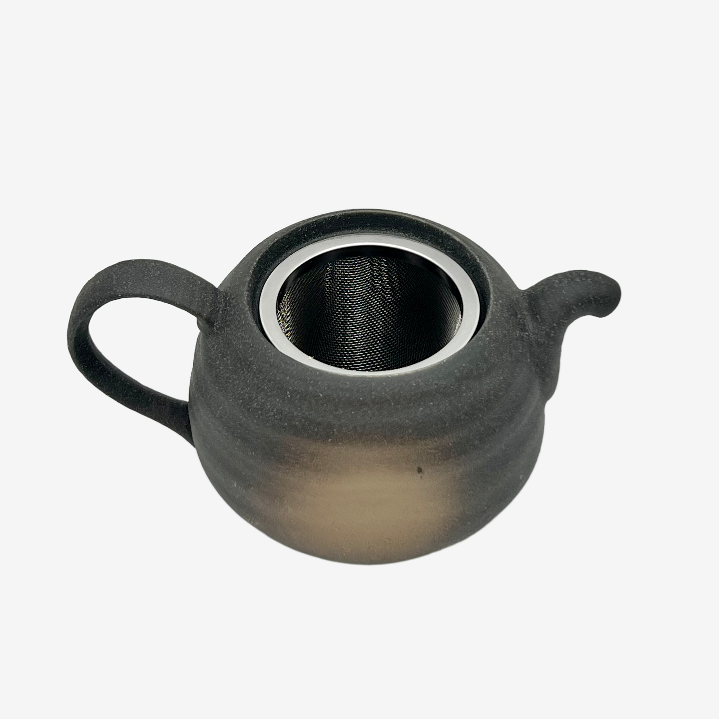 Iga Fukimaru Black Kyusu - Japanese Teapot Teaware Inoue Tea