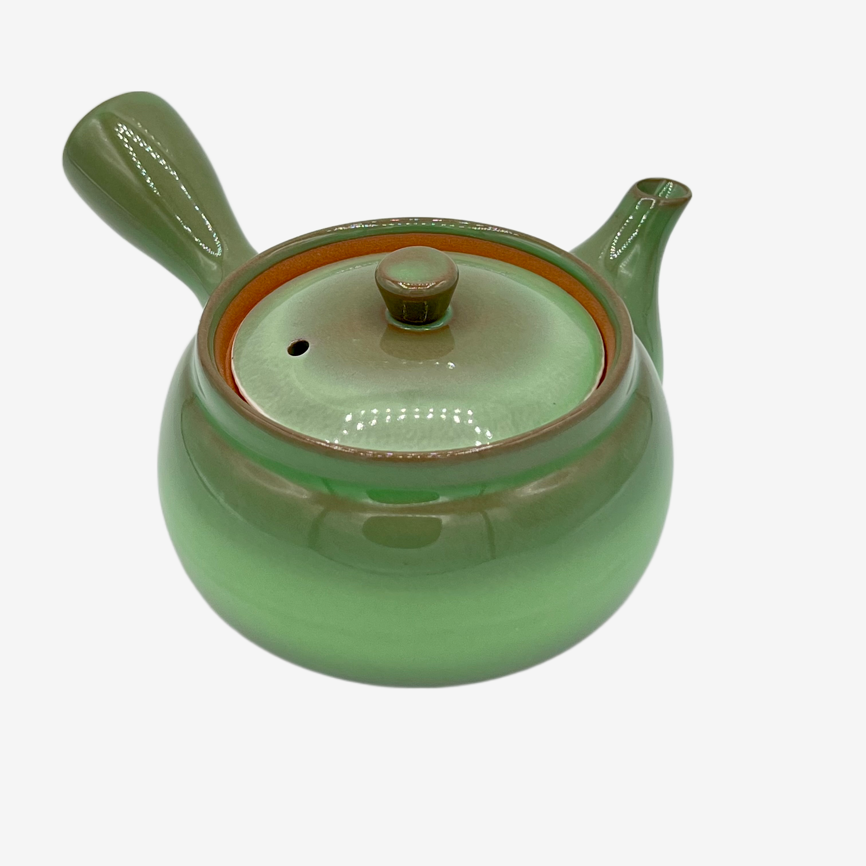 Ryokusuien Green Kyusu - Japanese Teapot Teaware Inoue Tea