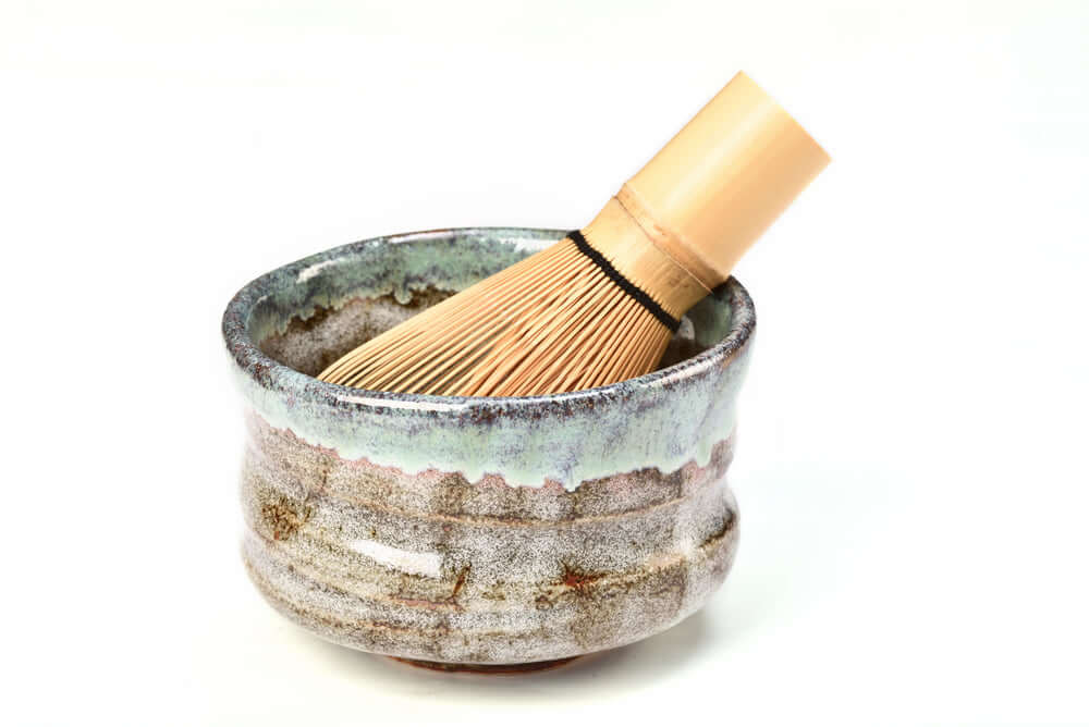 Ao Shino Tabi Gray Mini Chawan - Japanese Matcha Bowl Matchaware Inoue Tea