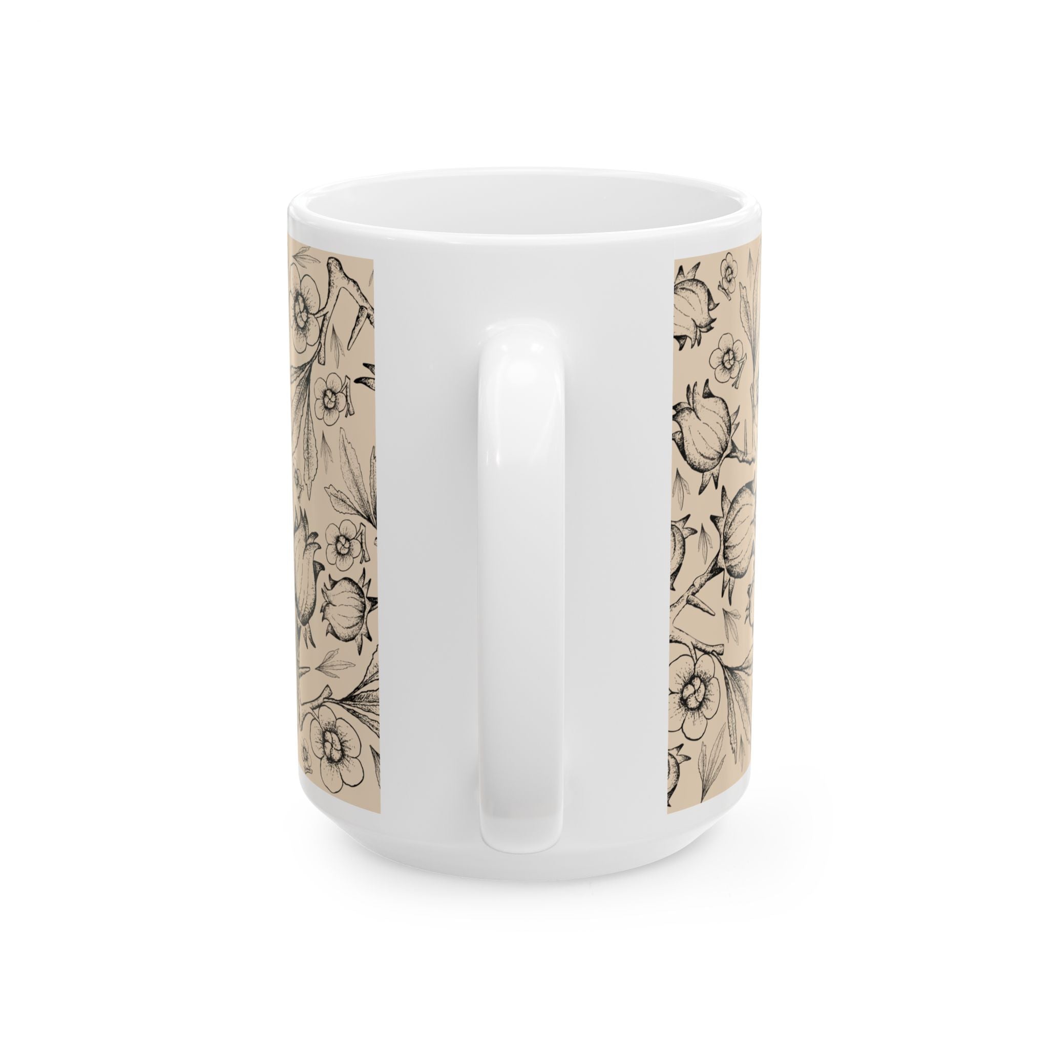 Japanese UKIYO Design Ceramic Mug