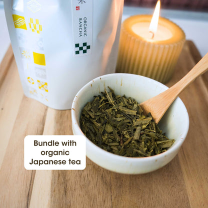 Ukiyo Wood - Glass &amp; Stainless Steel Tea Infuser