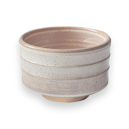 Beige Ceramic Matcha Bowl