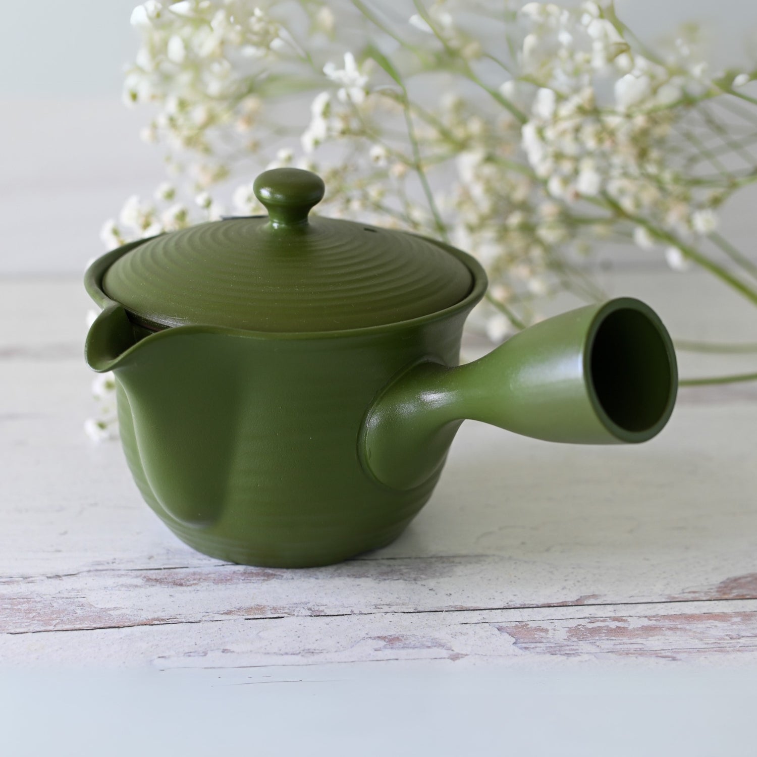 Handcrafted Japanese Kyusu Teapot with Filters (380ml)