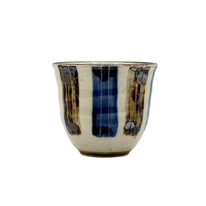 Ryukyu White Sencha Mino-yaki Yunomi - Japanese Teacup