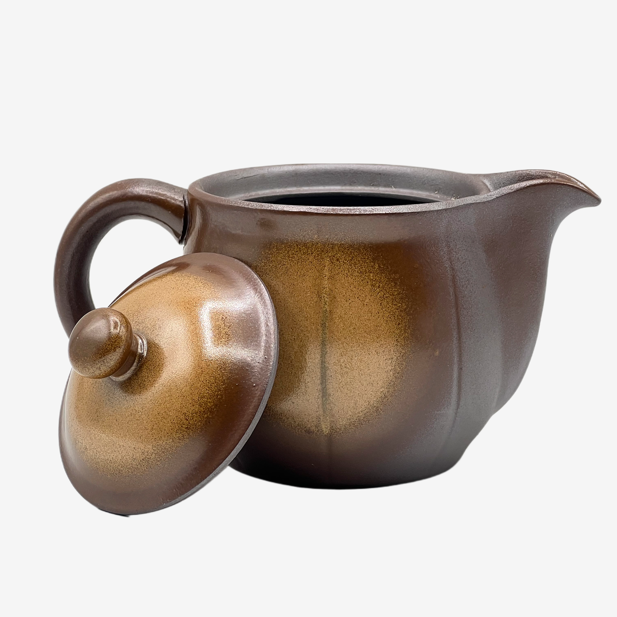 Mirai Brown Banko-yaki Kyusu - Japanese Teapot