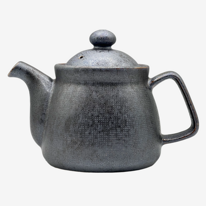Kuro Nunome Matte Black Kyusu - Japanese Teapot