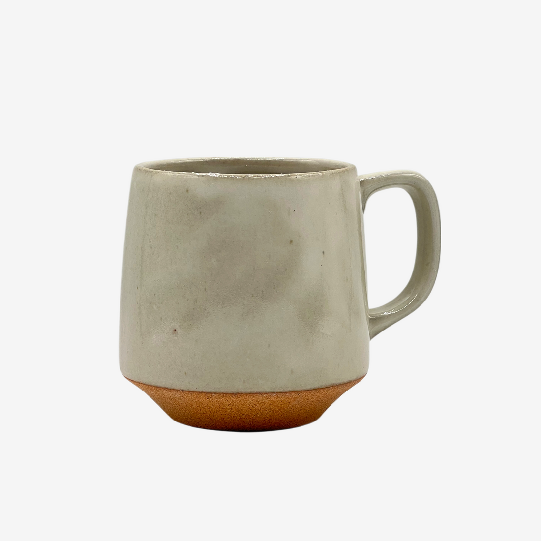 Ishi Cream White Mug - Japanese Tea Mug