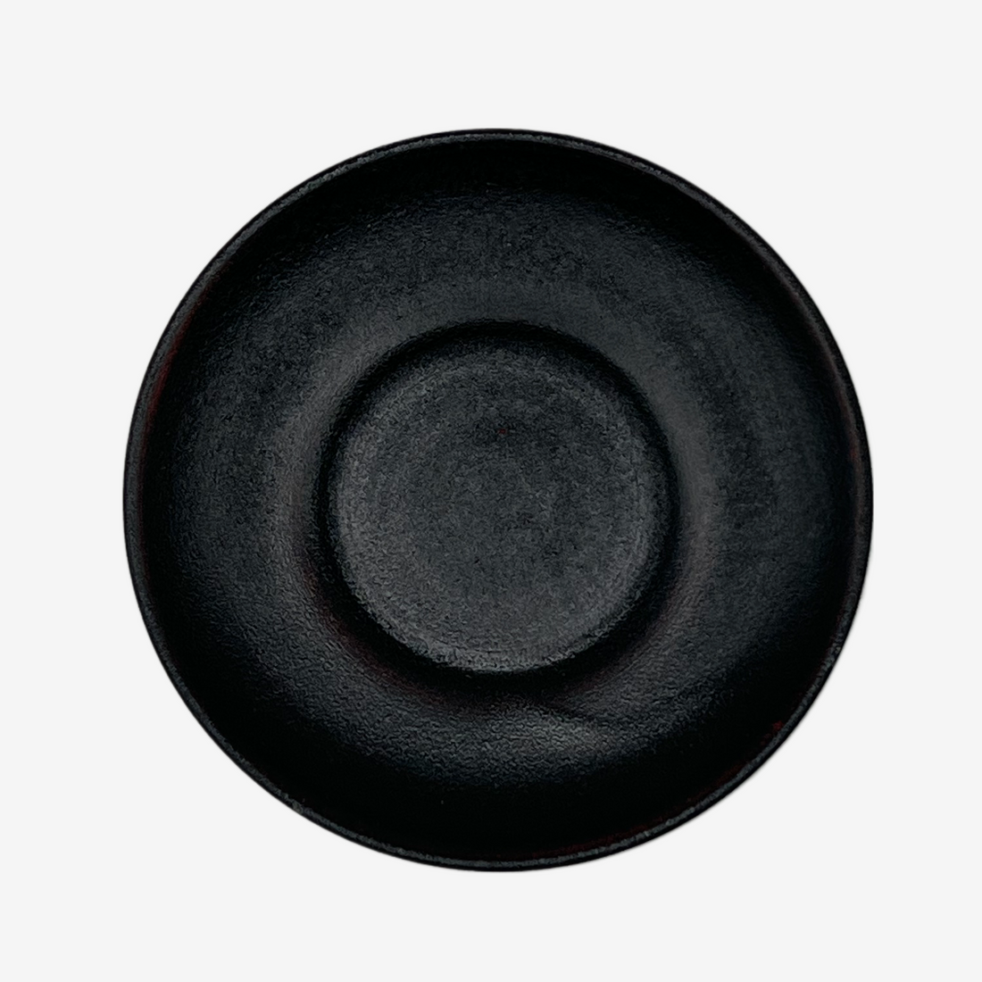 Akebono Black Lacquerware Tea Coaster