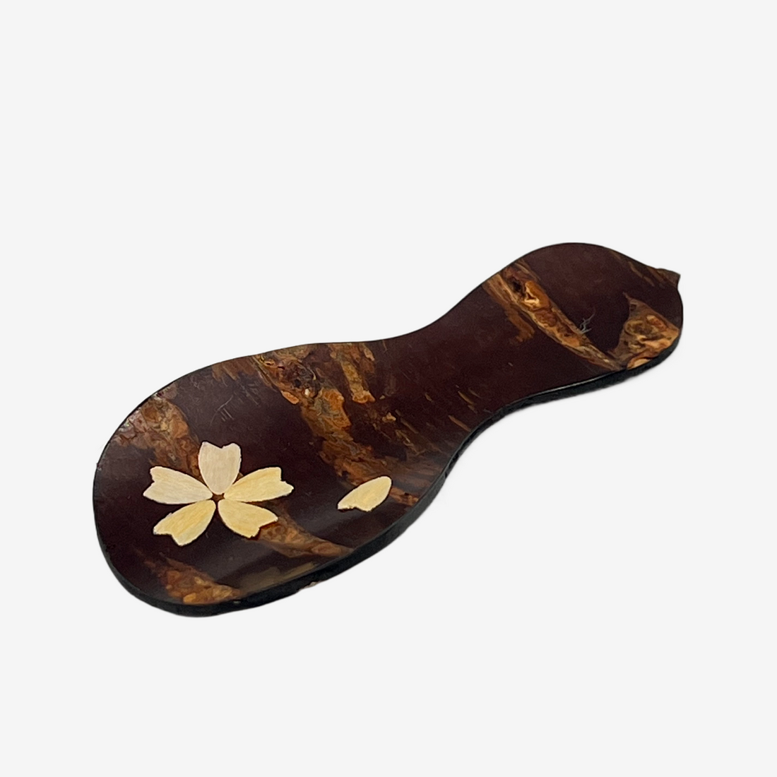 Kabazaiku Wild Cherry Bark Tea Spoon - Japanese Chasaji