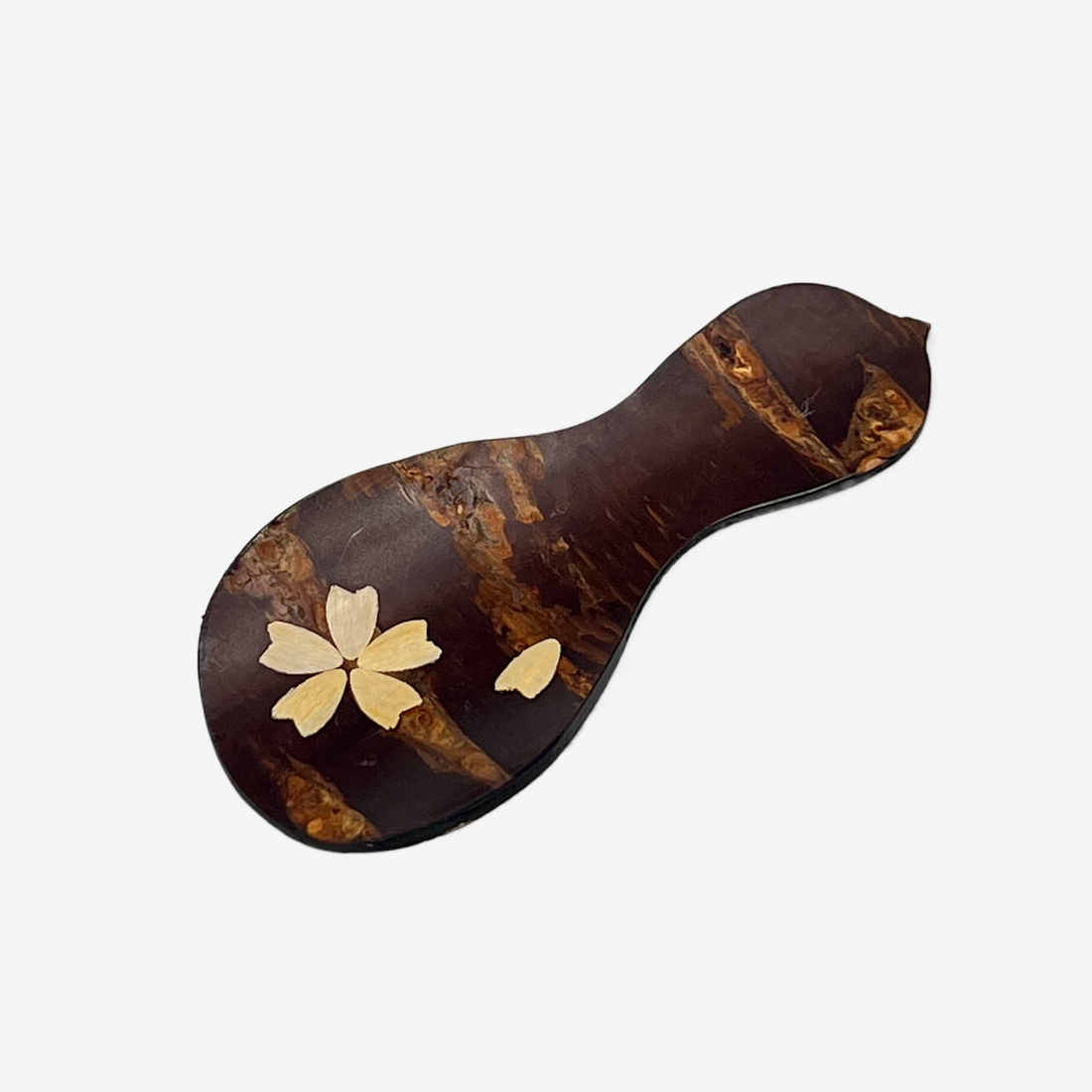 Kabazaiku Wild Cherry Bark Tea Spoon - Japanese Chasaji