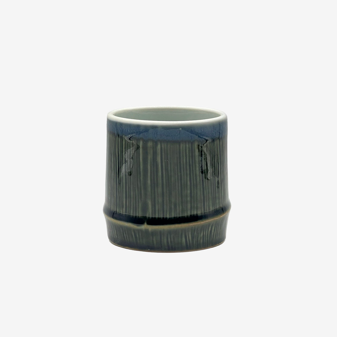 Tenmoku Midnight Blue Mino-yaki Yunomi - Japanese Teacup