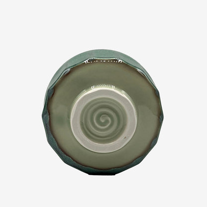 Tetra Hisuimaru Green Mino-yaki Chawan - Japanese Matcha Bowl