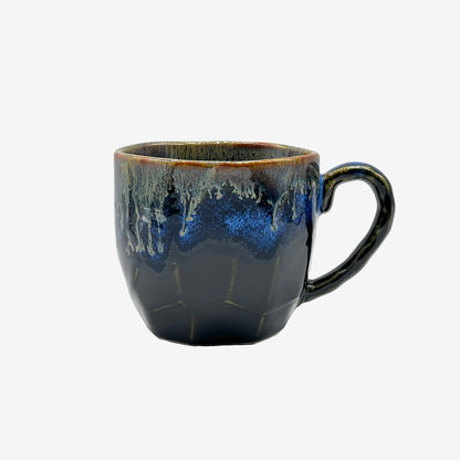 Iwa Black Mino-yaki Mug - Japanese Tea Mug