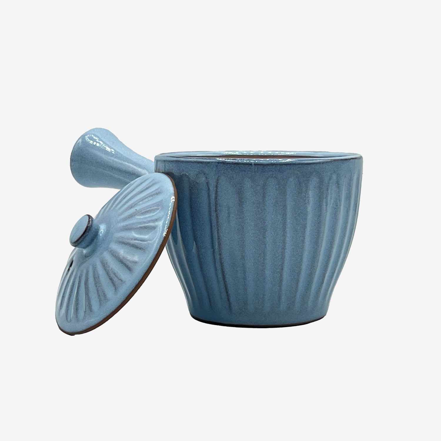 Hitugama Blue Tokoname-yaki Kyusu - Japanese Teapot