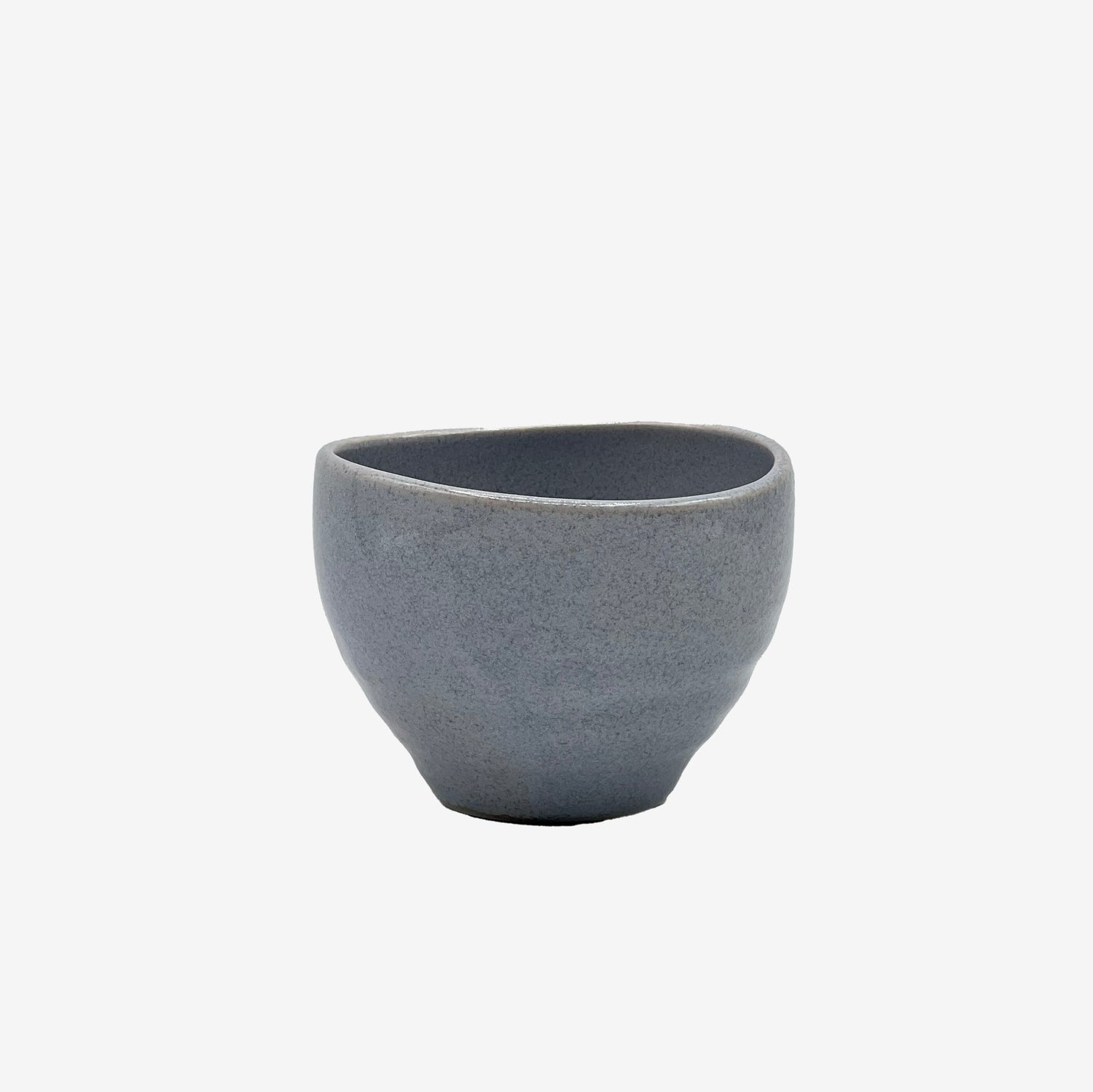 Kotaku Gray Sencha Mino-yaki Yunomi - Japanese Teacup