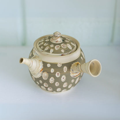 Japanese Kyusu Set - Teapot with Filters (370ml) and Two Cups