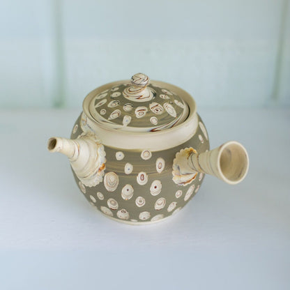 Japanese Kyusu Set - Teapot with Filters (370ml) and Two Cups