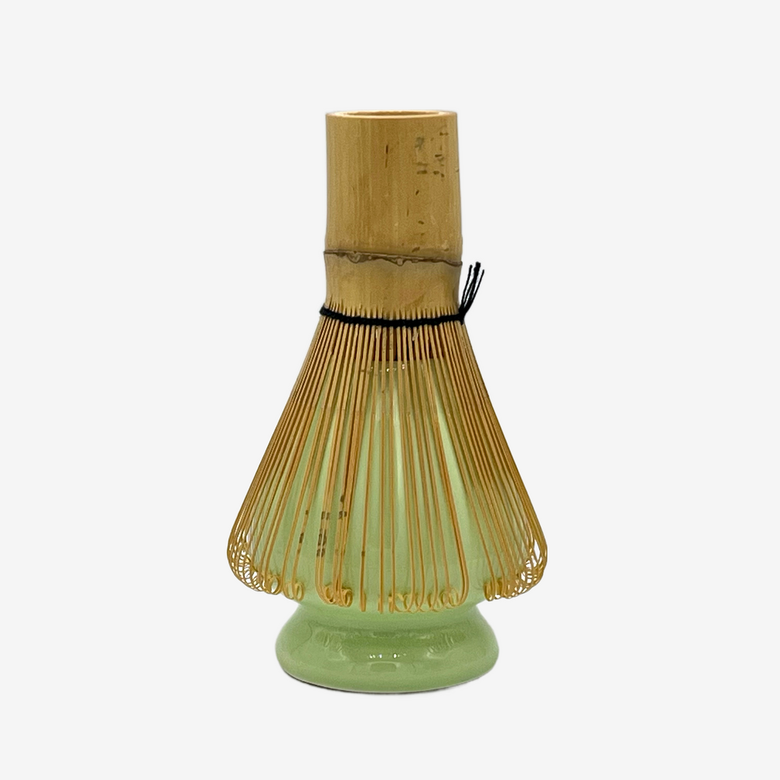 Light Green Matcha Whisk Stand - Japanese Kusenaoshi Matchaware Inoue Tea