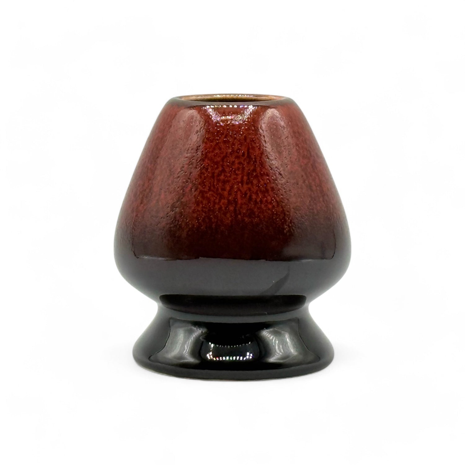 Kuro Red Matcha Whisk Chasen Stand - Japanese Kusenaoshi