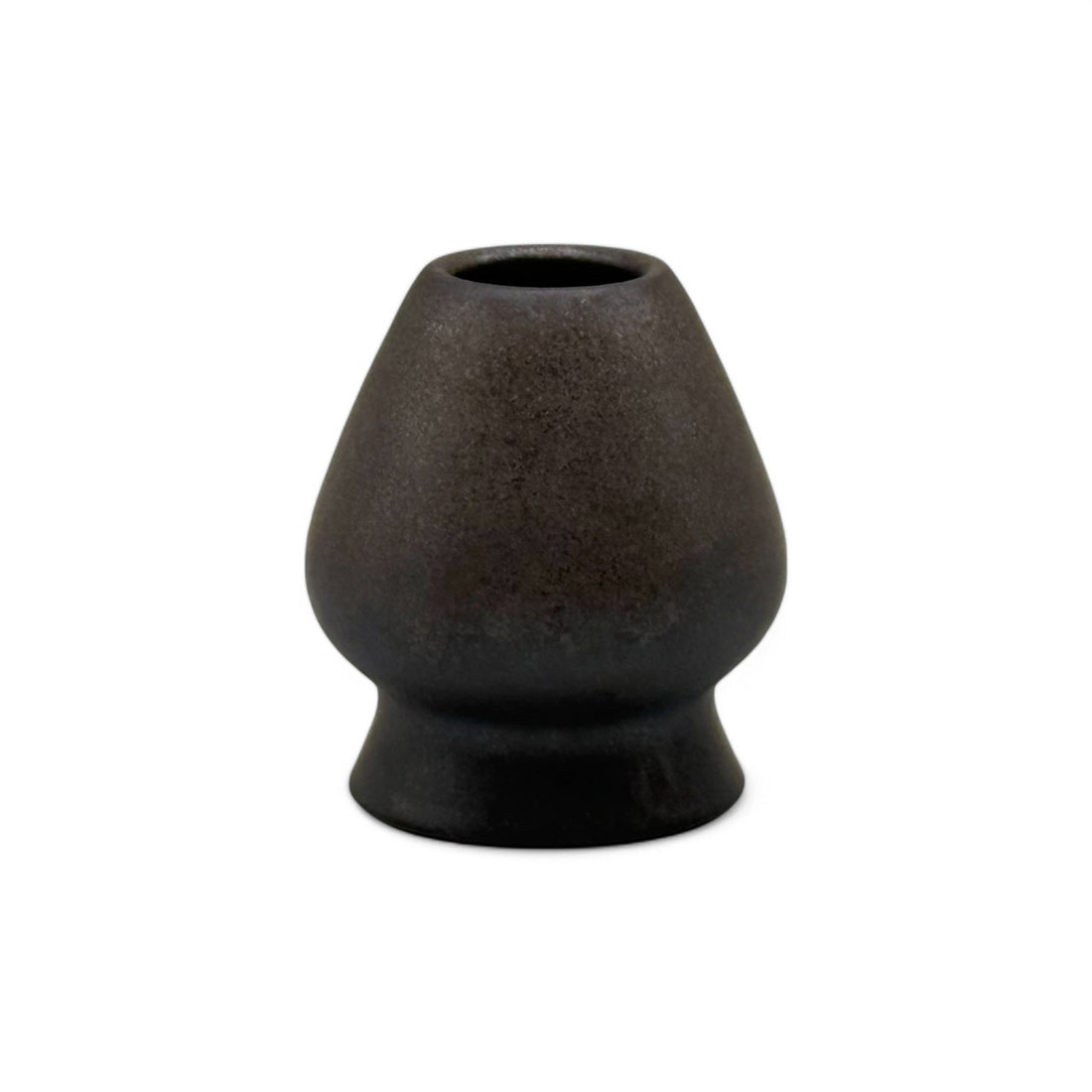 Ginga Black Matcha Whisk Chasen Stand - Kusenaoshi