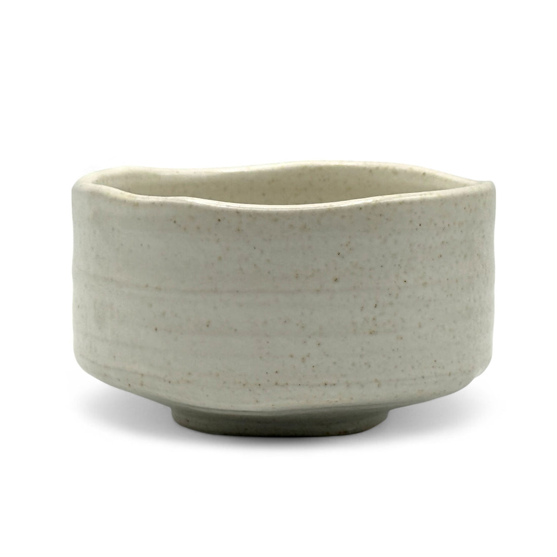 Kohiki Shiro White Mino-yaki Chawan - Japanese Matcha Bowl