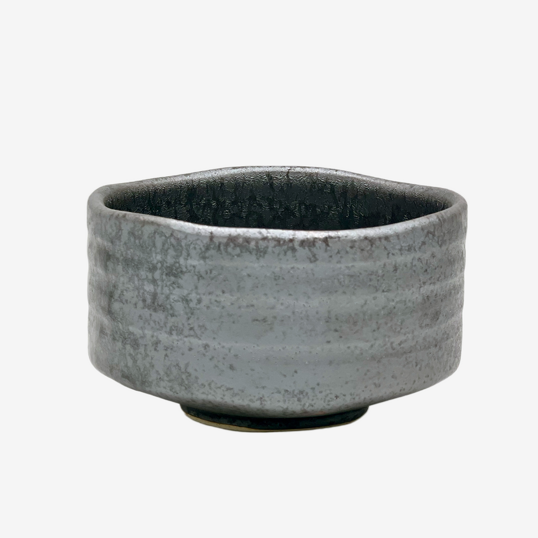 Kabura Gray Chawan - Japanese Matcha Bowl Matchaware Inoue Tea