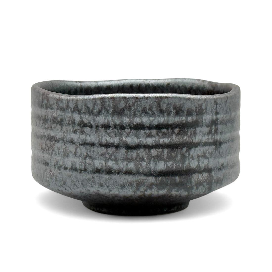 Kabura Gray Mino-yaki Chawan - Japanese Matcha Bowl