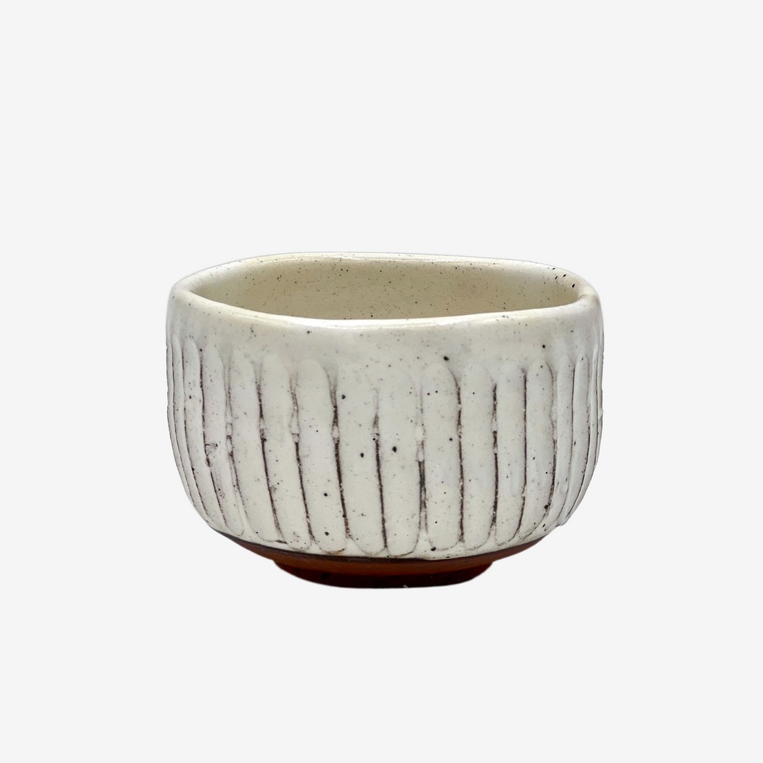 Sogime White Mini Chawan - Japanese Matcha Bowl Matchaware Inoue Tea