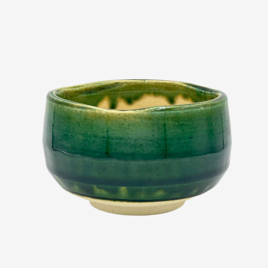 Mayumi Green Chawan - Japanese Matcha Bowl Matchaware Inoue Tea