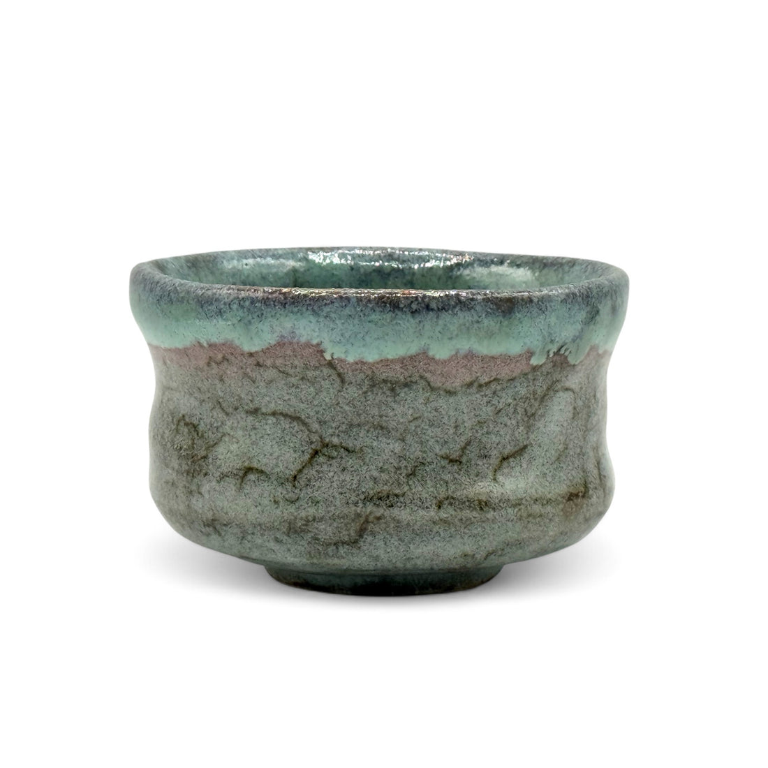 Ao Tabi Gray Mino-yaki Chawan - Japanese Mini Matcha Bowl