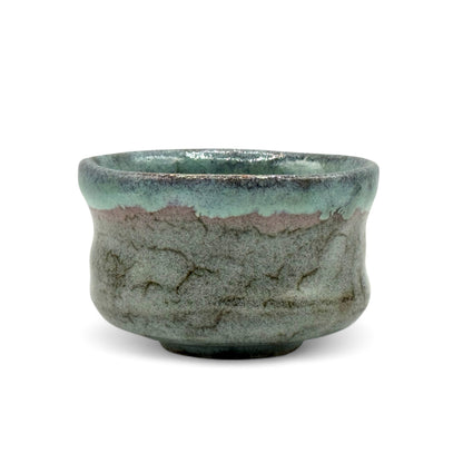 Ao Tabi Gray Mino-yaki Chawan - Japanese Mini Matcha Bowl