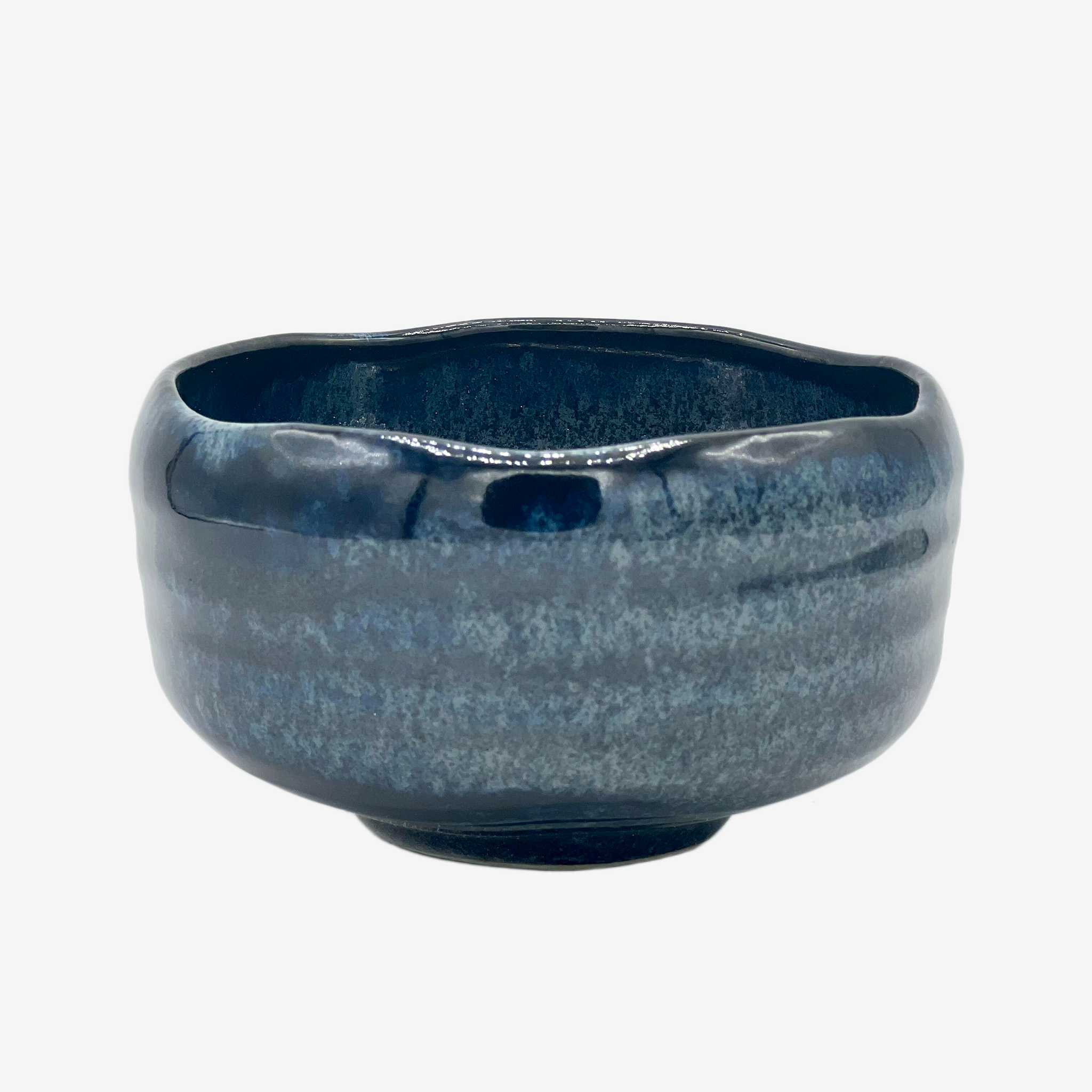 Yohen Midnight Blue Chawan - Japanese Matcha Bowl – Inoue Tea