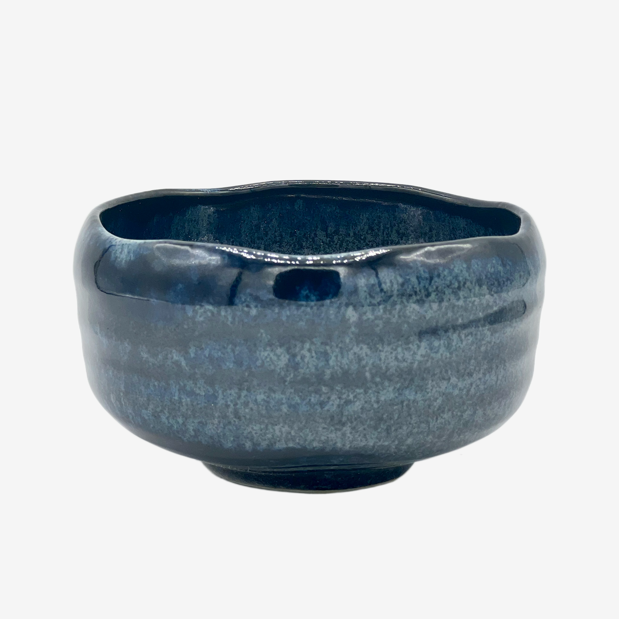 Yohen Midnight Blue Chawan - Japanese Matcha Bowl Matchaware Inoue Tea