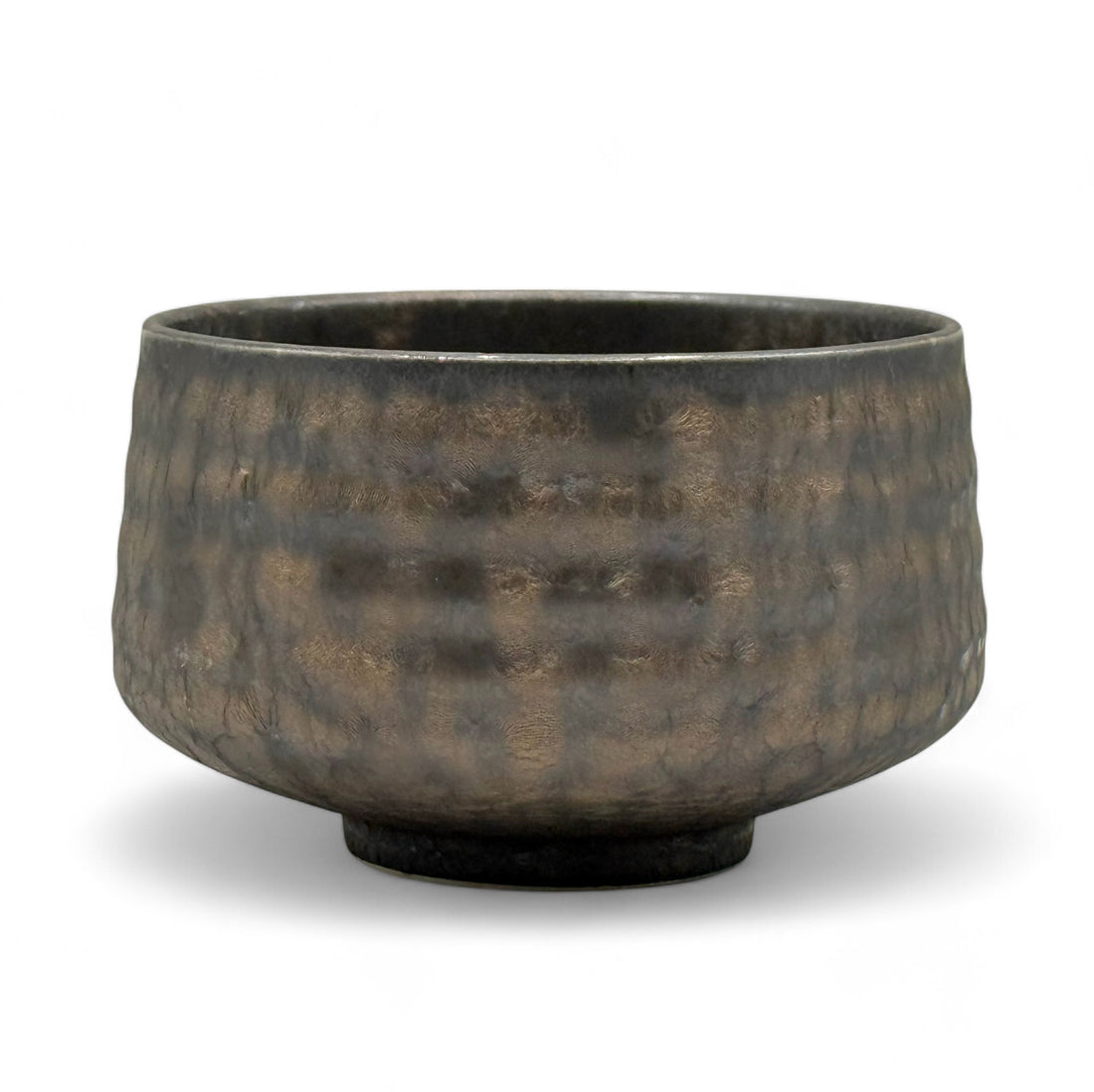 Kinkessho Bronze Mino-yaki Chawan - Japanese Matcha Bowl