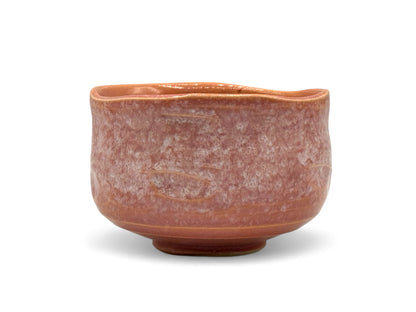 Inoue Pink Mino-yaki Chawan - Japanese Matcha Bowl