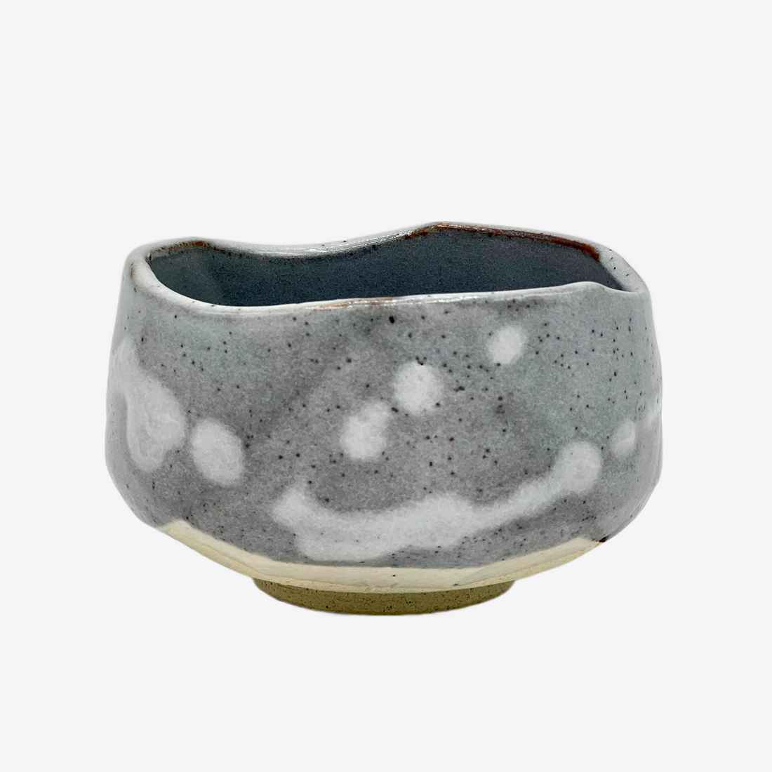 Shino Mountain Gray Chawan - Japanese Matcha Bowl Matchaware Inoue Tea